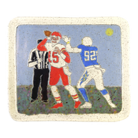 Meredith Wilson - Football Plate 1