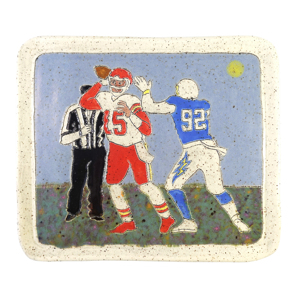 Meredith Wilson - Football Plate 1