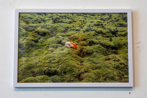 Laurence Philomène -  Lava Field, 2019 Framed Print