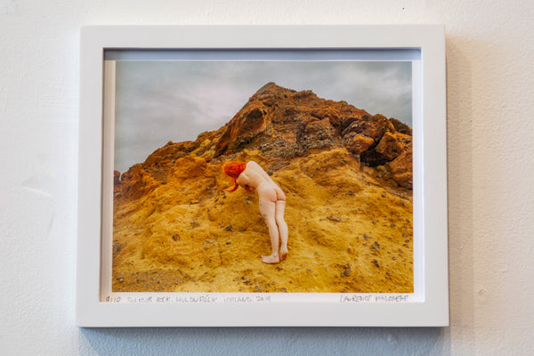 Laurence Philomène -  Sulfur Rock, 2019 Framed Print