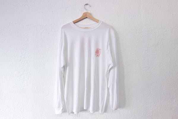 Heavy Manners Long Sleeve (White)